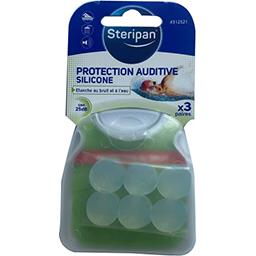 PROTECTIONS AUDITIVES SILICONE IMPERMÉABLES - STERIPAN