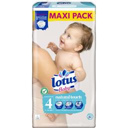 Lotus Baby Touch - couche Culotte Taille 4 (9-14 Kg) Pack 1 mois (152  couches