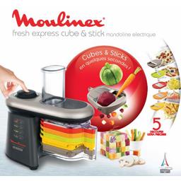 Mandoline électrique Fresh Express Cube & Stick Moulinex - Intermarché