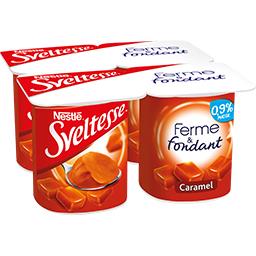 Yaourt caramel allégé ferme et fondant 0,9%MG Sveltesse - Intermarché