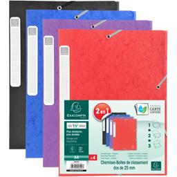 VELOFLEX 4432404 Rainbow Diamond Classeur en polypropylène avec élastique Format A3