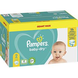 Baby-Dry Couche Taille 2 4-8kg x124