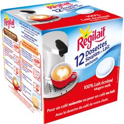 Dosettes souples de lait, 100% écrémé Régilait - Intermarché