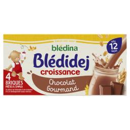 Mini Matin Cacao Blédina Mini Matin Céréales Cacao - Dès 15 Mois (5x70g) Boite Gouter Enfant