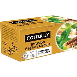 Infusion Réglisse Menthe - Cotterley - 40 g e