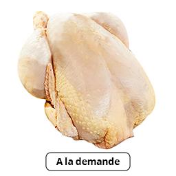 Chapon de poulet fermier jaune - Label Rouge - Auvray Volailles