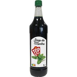 Sirop menthe Top Budget - Intermarché