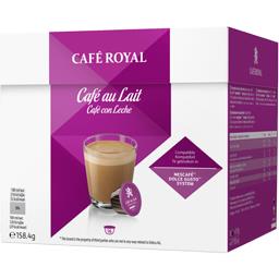 Capsules de café compatibles Dolce Gusto moulu Café au lait Café Royal -  Intermarché