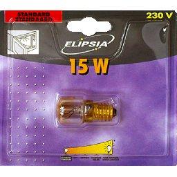 Ampoule tube clair, four micro-ondes E14, 230V 15W Elipsia - Intermarché