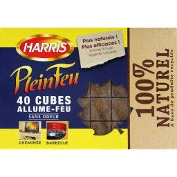 Cubes allume-feu sans odeur 100% naturel Harris - Intermarché