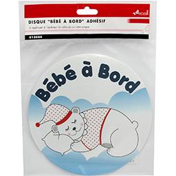 Disque voiture bebe a bord - Cdiscount