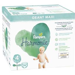 Pampers Couches Harmonie Maxi taille 4