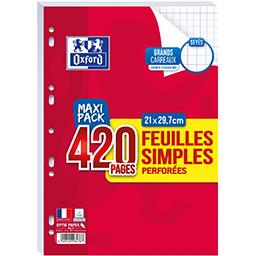 ORNÉ DE FEUILLES
クッション付きラタンチェア Feuilles simples A4 21 x 29.7 cm - 200 pages grands carreaux