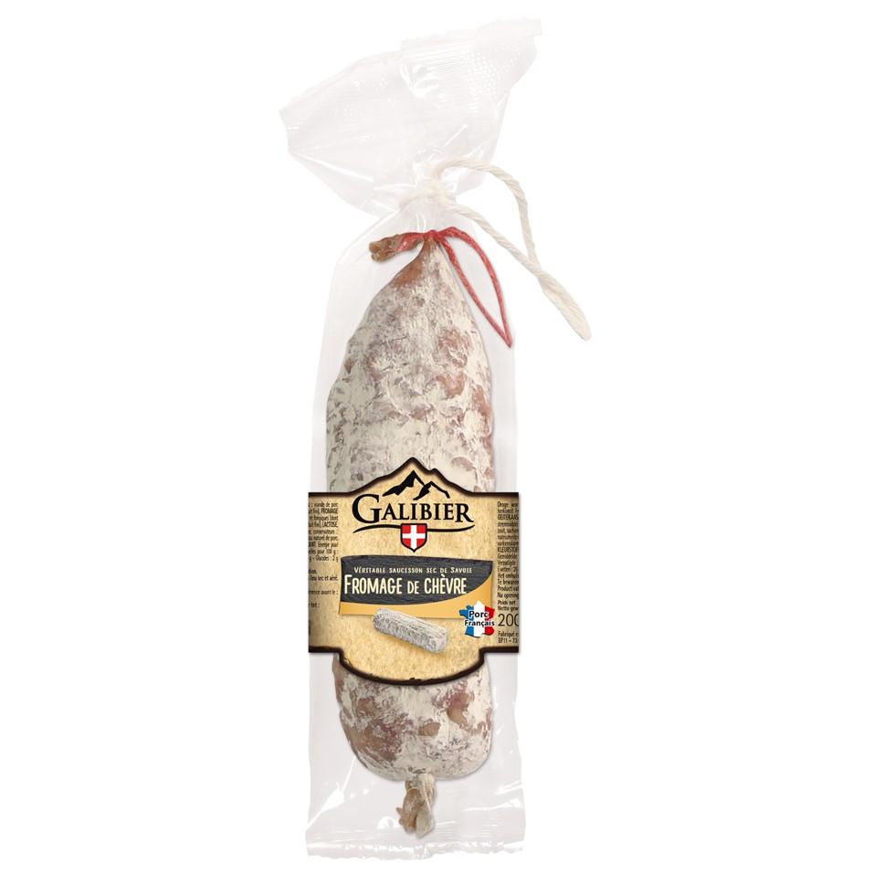 saucisson sec au fromage de chevre