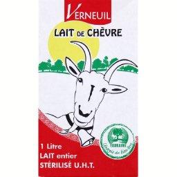 Le Lait de chèvre entier UHT Verneuil - mon-marché.fr