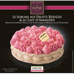 Lenotre Le Sublime Aux Fruits Rouges Au Lait D Amandes Labeyrie Intermarche