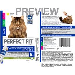 Pate Controle Des Boules De Poils Au Poulet Pour Chat Adulte Perfect Fit Intermarche