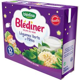Blédiner, légumes petites étoiles - Soupe du soir - Blédina - 500 ml