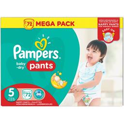 Couches-culottes baby-dry pants taille 7, 17kg+ Pampers - Intermarché
