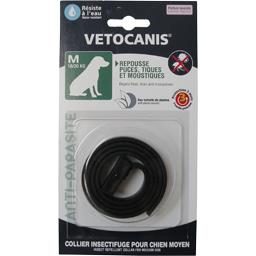 Collier anti-parasite pour chien 10-20 kg Vetocanis - Intermarché