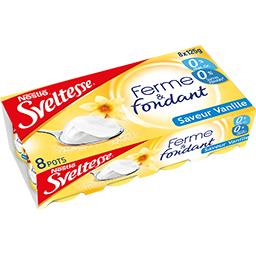 Yaourt vanille allégé ferme et fondant 0%MG Sveltesse - Intermarché