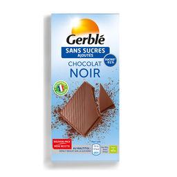 Chocolat noir sans sucres ajoutés Gerblé - Intermarché