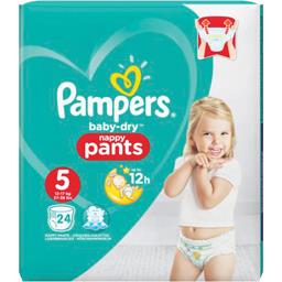 Pampers Couches-Culottes Baby-Dry Pants Taille 5