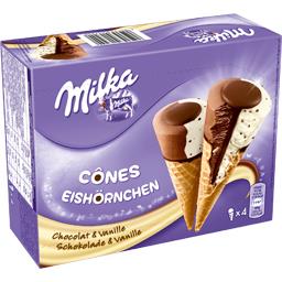 Cônes Milka