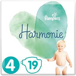 PAMPERS Harmonie couches taille 4 (9-14 kg) 84 couches pas cher 