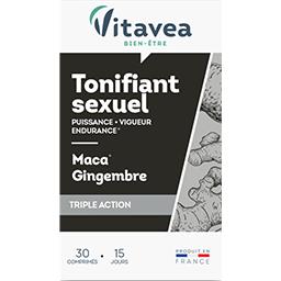 Tonifiant Sexuel Vitavea - Gingembre, Maca, Ginseng, Gélules, Neuf