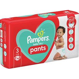 Couches-culottes baby-dry pants taille 5, 12kg-17kg Pampers - Intermarché