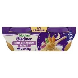Blédichef Couscous Végétal Bébé 12 Mois – Repas Complet 230g, Légumes Et Pois Chiches, Sans Additifs