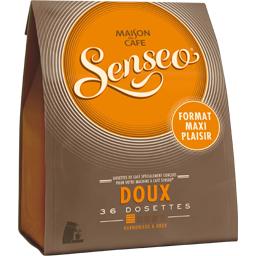 Dosettes de café Doux Senseo - Intermarché