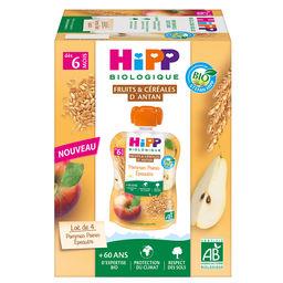 Hipp - Compote de pommes BIO - 2 x 125g - Dès 4 mois - Sebio