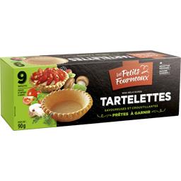 Mini-fonds de tarte à garnir surgelé