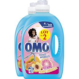 Lessive liquide pêche & pamplemousse Omo - Intermarché