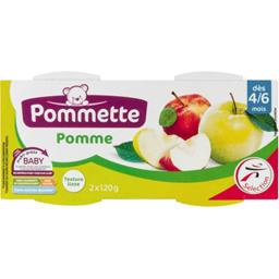 Compote pomme, dès 4/6 mois Pommette - Intermarché