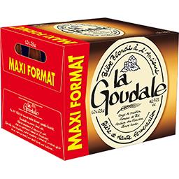 Promo COFFRET BIÈRE LA GOUDALE DE NOËL LA GOUDALE chez Intermarché