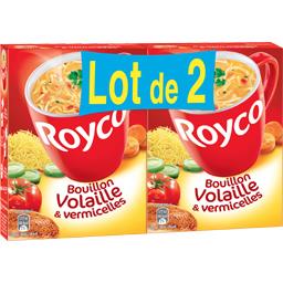 LOT DE 5 - ROYCO - Soupe Minute Soup Bouillon De Volaille et