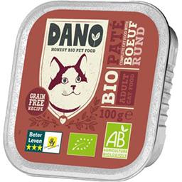 Pate Au Bœuf Bio Pour Chat Dano Intermarche