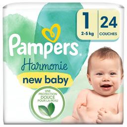 Harmonie - Couches taille 1, 2-5kg Pampers - Intermarché
