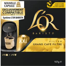 Barista - Capsules grand café filtre XXL L'Or - Intermarché