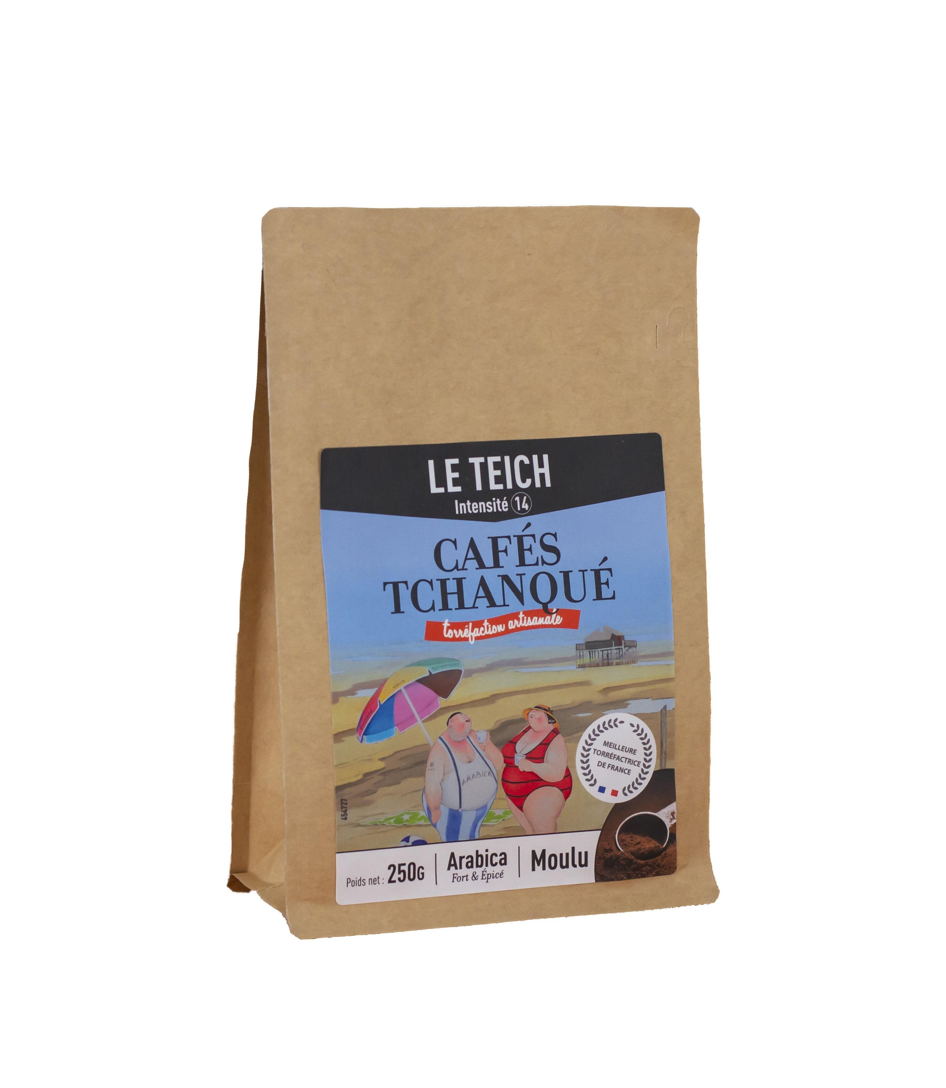 Café moulu le teich intensité 14 Cafés Tchanqué Intermarché