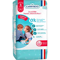 Couches culottes écologiques Taille 5 : 12-25 kg Carryboo - Intermarché
