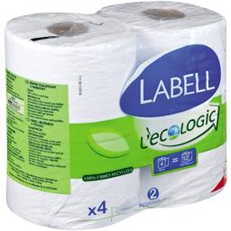 Papier toilette écologique 4 = 12 Labell - Intermarché