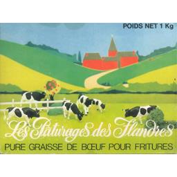Pure graisse de Boeuf pour fritures 250g Les Pâturages des Flandres -  Trésors du Nord