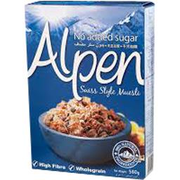 Alpen Muesli Céréales, sans sucre ajouté, 650 g : : Épicerie et  Cuisine gastronomique