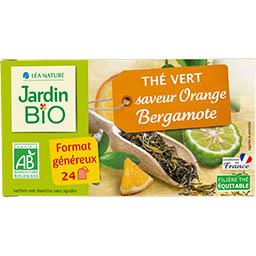Jardin bio étic - Thé vert orange bergamote 30g jardin bio Equitable -  Supermarchés Match