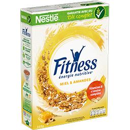 Nestlé Fitness Barre de Céréales Miel & Amande 6x23,5g 141g 