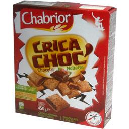 Céréales crica choc chocolat au lait 400g